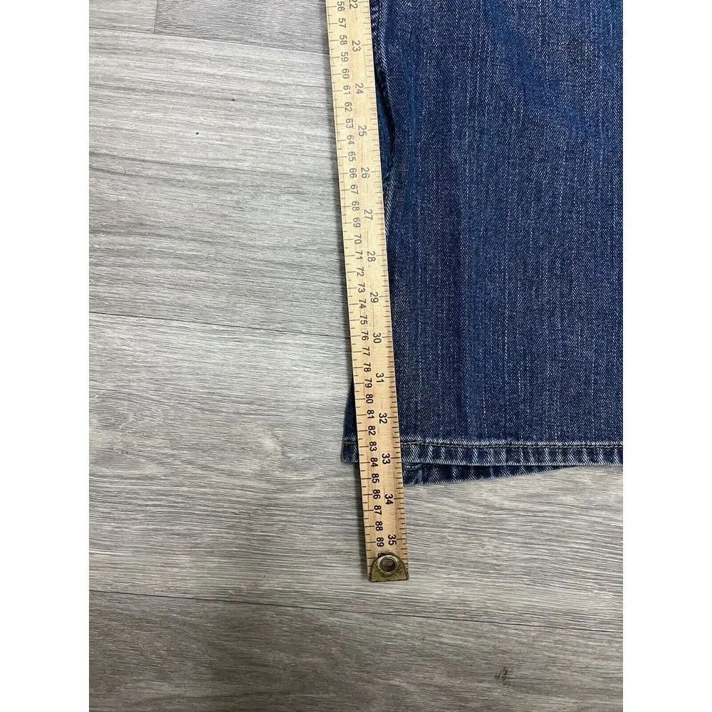 Tommy Hilfiger Jean Men 34x33 Blue Denim Medium Wash Distressed Painter‎ Pants